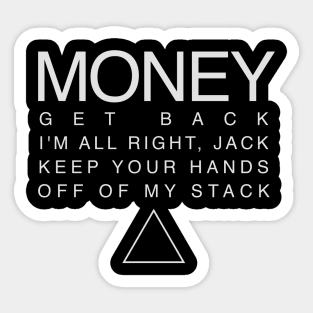 money Sticker